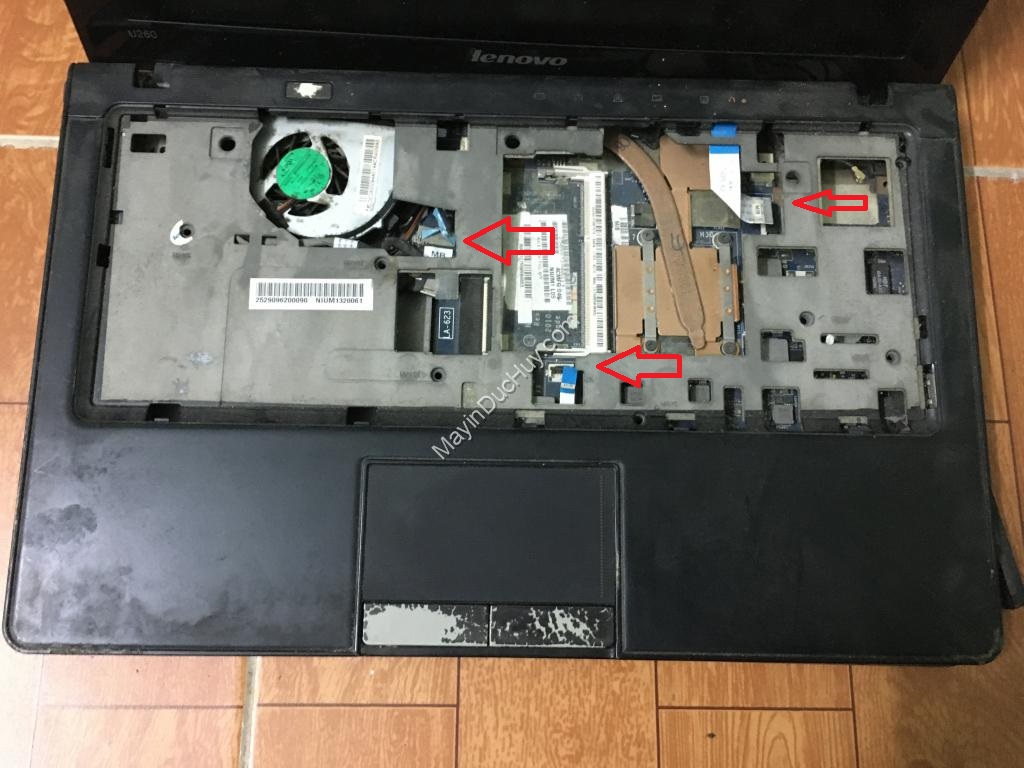 cach nang cap o ssd thay o cung hdd laptop lenovo ideapad u260 4